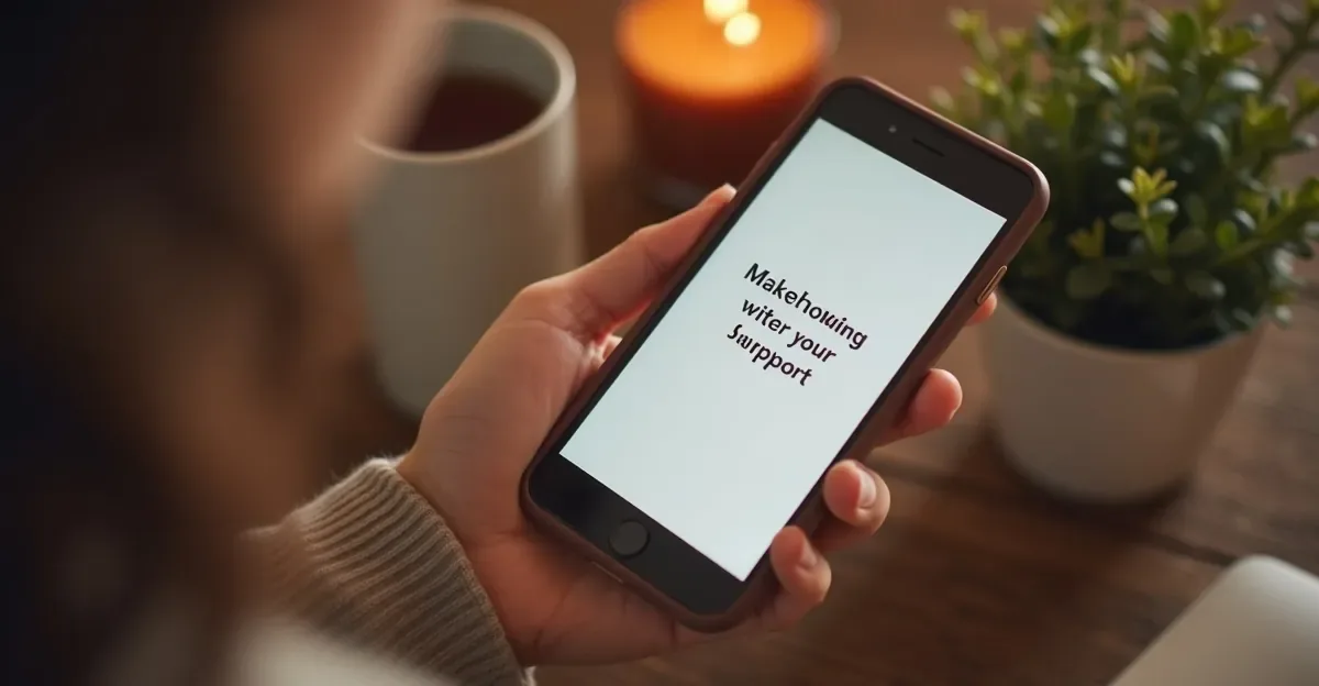 Jak pocieszyć kogoś przez SMS? Skuteczne porady i przykłady