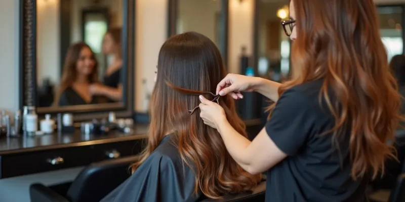 Jak obciąć długie włosy, żeby ładnie się układały?