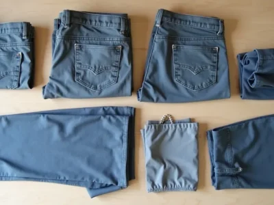 Jak składać spodnie? – Praktyczne metody i porady