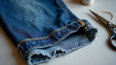 Jak skrócić jeansy z oryginalnym szwem – Przewodnik krok po kroku