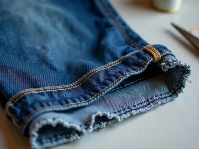 Jak skrócić jeansy z oryginalnym szwem – Przewodnik krok po kroku