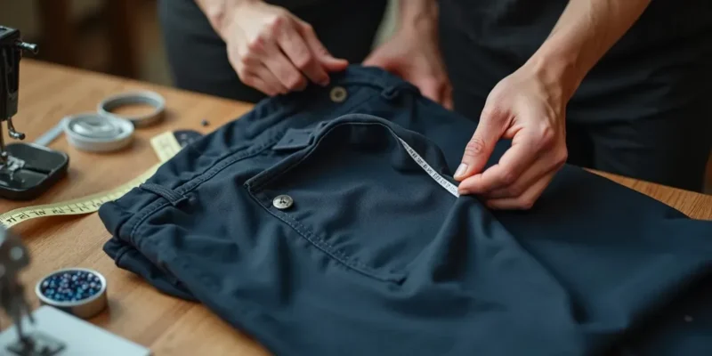 Jak zwęzić spodnie? Praktyczne porady i techniki