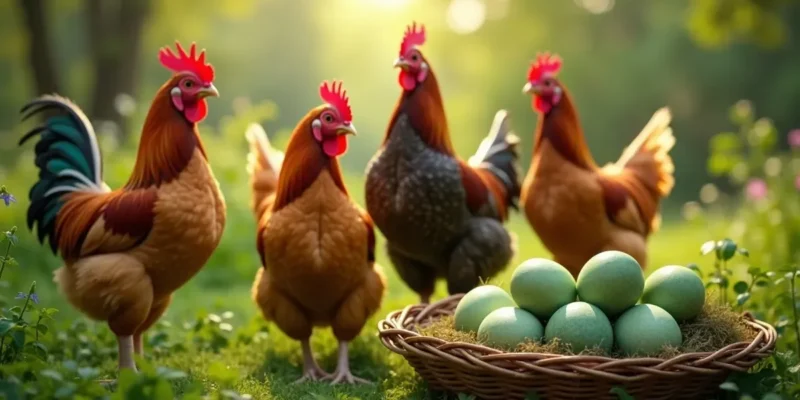 Kura Znosząca Zielone Jajka – Rasy, Hodowla i Wartości Odżywcze